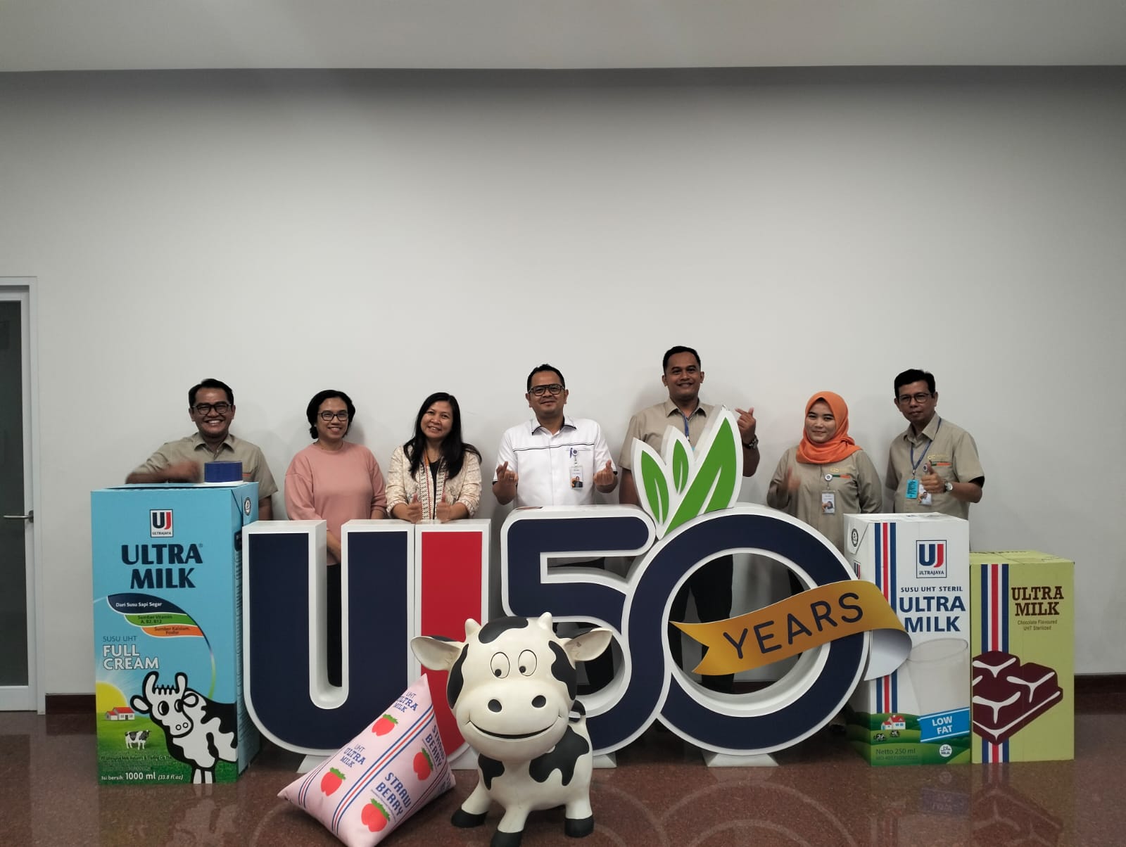 Kunjungan PT Nayaka Era Husada ke PT Ultra Jaya Milk Industry And Trading Company, Tbk