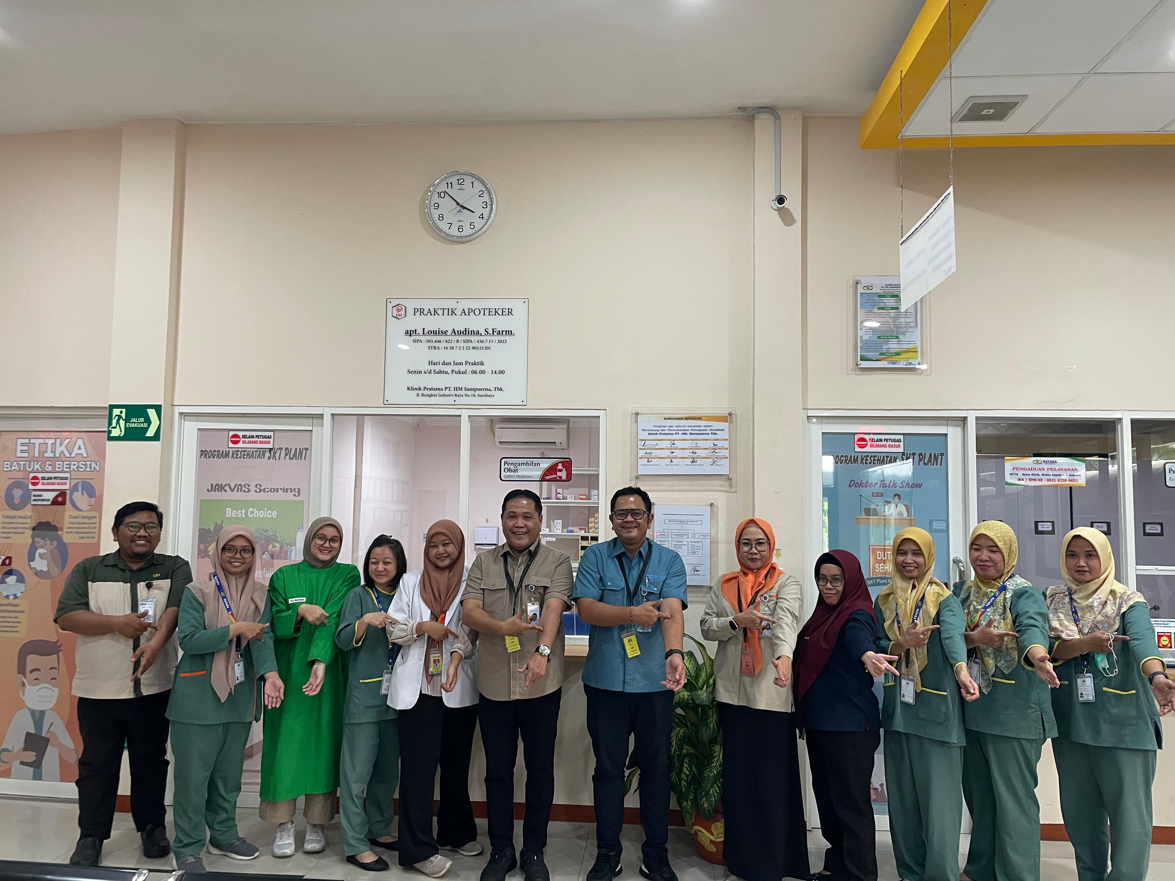 Kunjungan ke IHC HM Sampoerna Rungkut